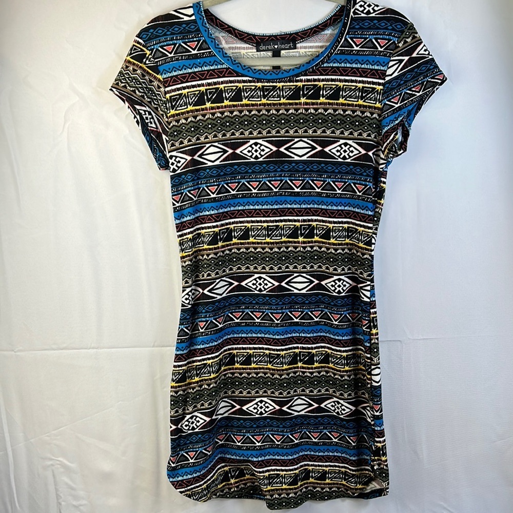 Derek Heart Childs Large Dress Aztec Print New Without Tags